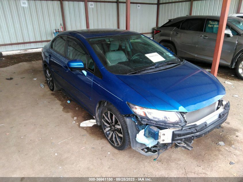2015 HONDA CIVIC SEDAN EX-L - 19XFB2F99FE085376