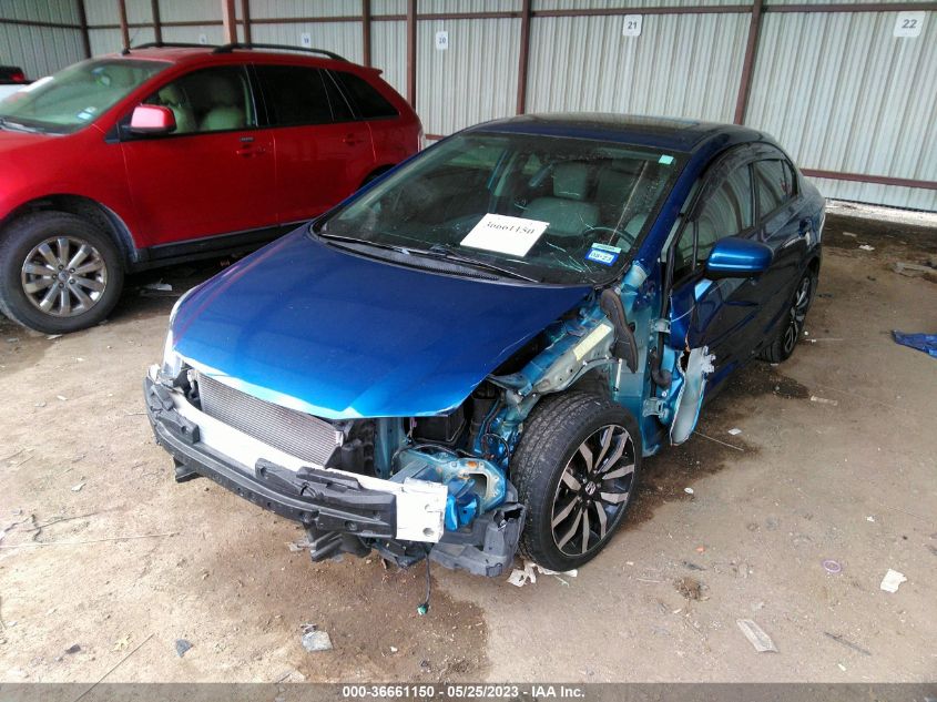 2015 HONDA CIVIC SEDAN EX-L - 19XFB2F99FE085376