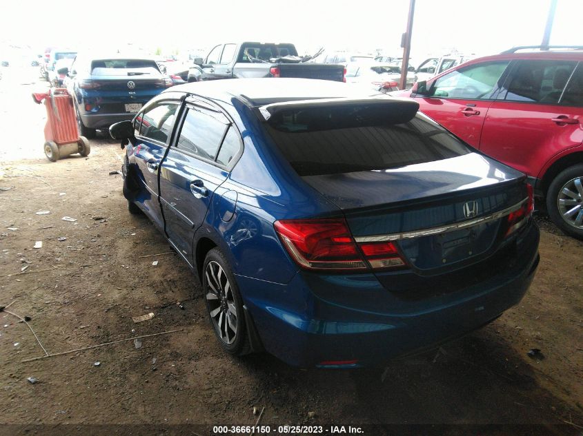 2015 HONDA CIVIC SEDAN EX-L - 19XFB2F99FE085376