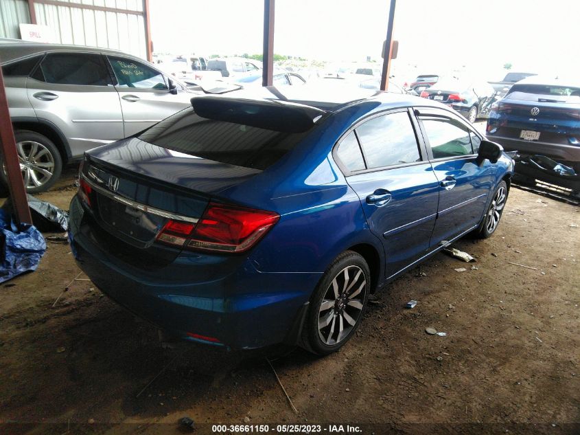 2015 HONDA CIVIC SEDAN EX-L - 19XFB2F99FE085376