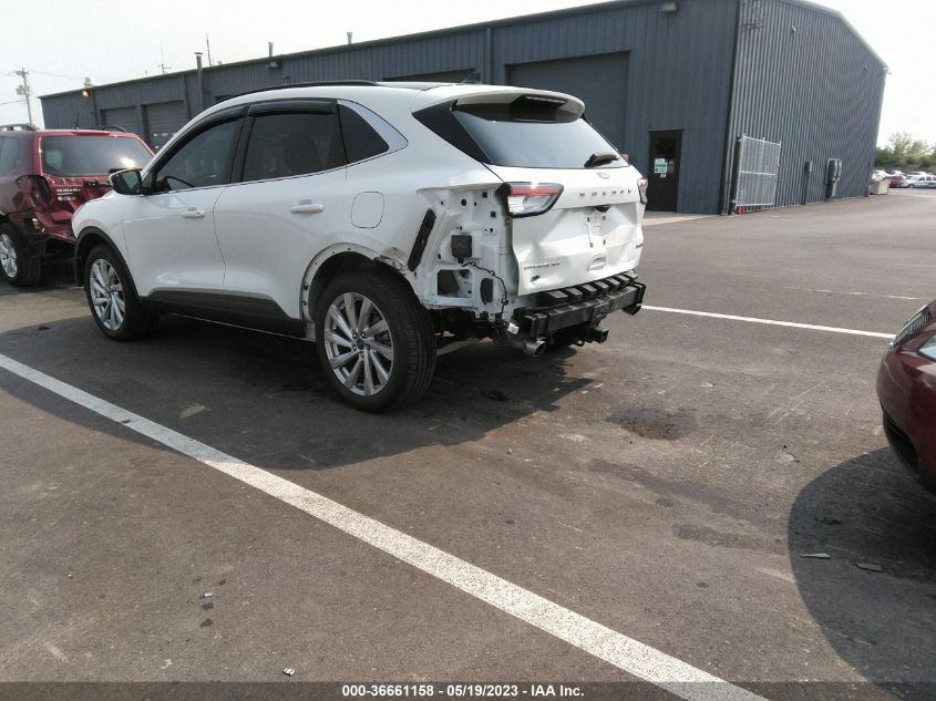 2021 FORD ESCAPE TITANIUM HYBRID - 1FMCU9DZXMUB16007