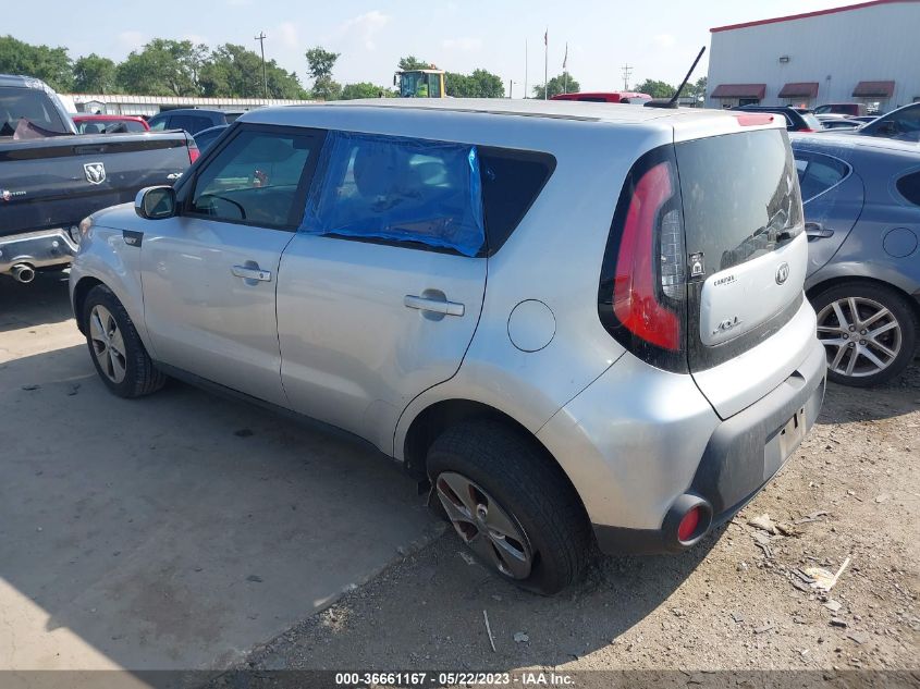 2014 KIA SOUL BASE - KNDJN2A25E7723472