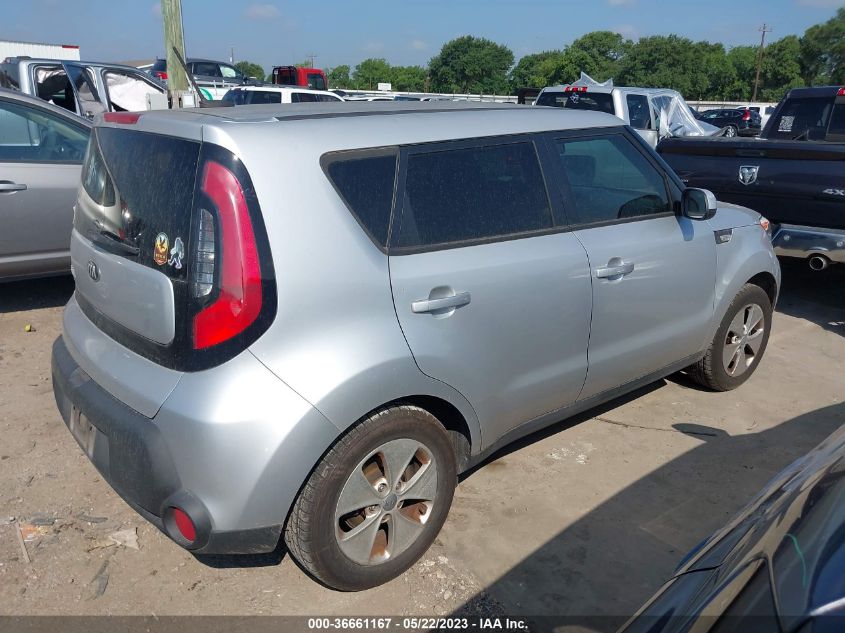 2014 KIA SOUL BASE - KNDJN2A25E7723472