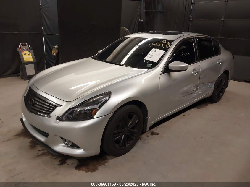2013 INFINITI G37 SEDAN X JN1CV6ARXDM756970