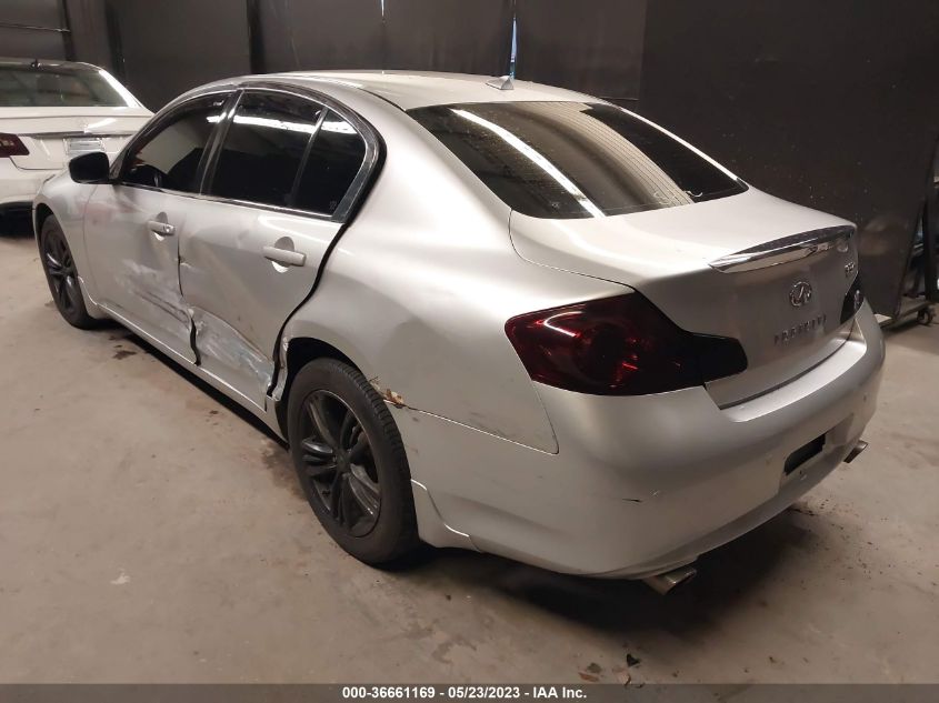 2013 INFINITI G37 SEDAN X JN1CV6ARXDM756970
