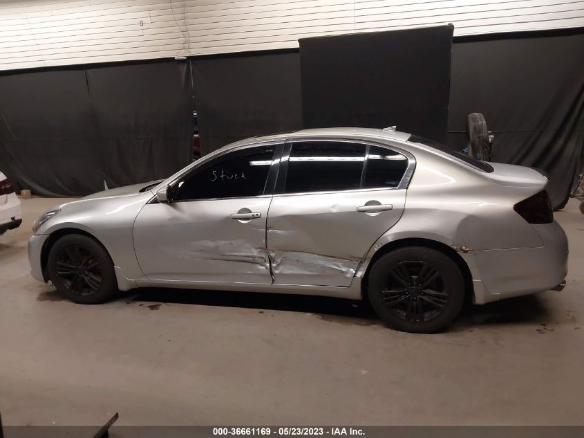 2013 INFINITI G37 SEDAN X JN1CV6ARXDM756970