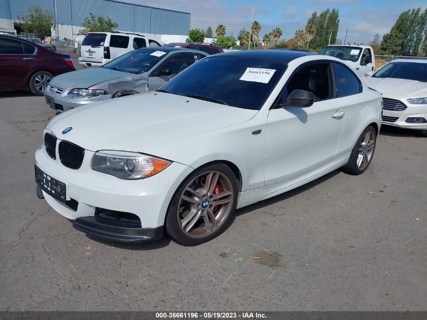 2013 BMW 1 SERIES 135I/135IS WBAUC9C54DVY60767
