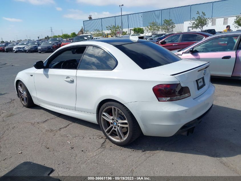 2013 BMW 1 SERIES 135I/135IS WBAUC9C54DVY60767