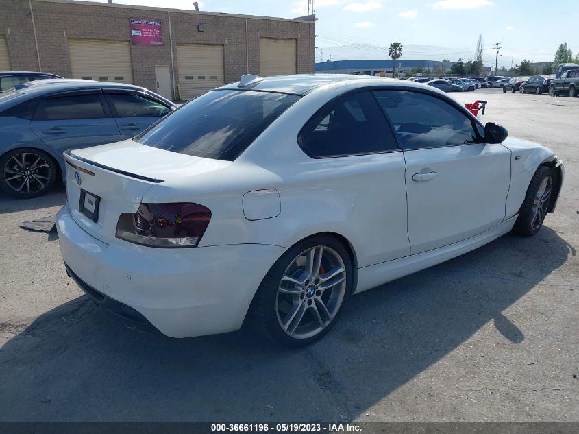 2013 BMW 1 SERIES 135I/135IS WBAUC9C54DVY60767