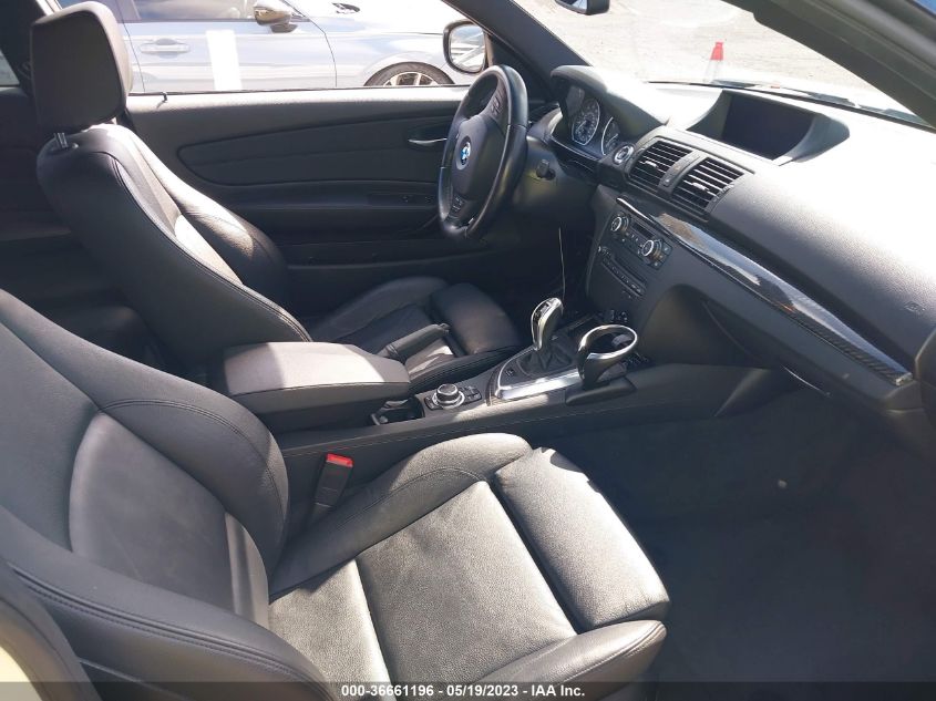 2013 BMW 1 SERIES 135I/135IS WBAUC9C54DVY60767