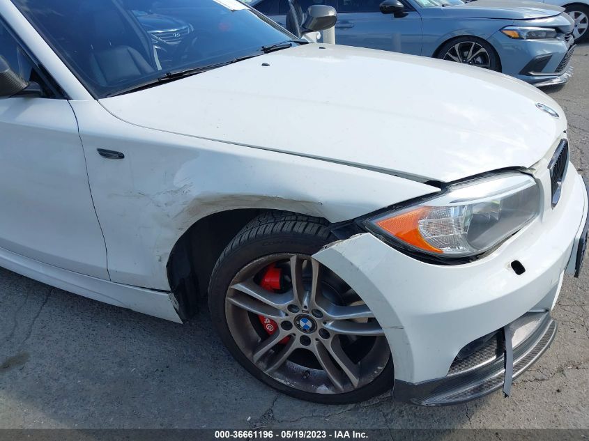 2013 BMW 1 SERIES 135I/135IS WBAUC9C54DVY60767