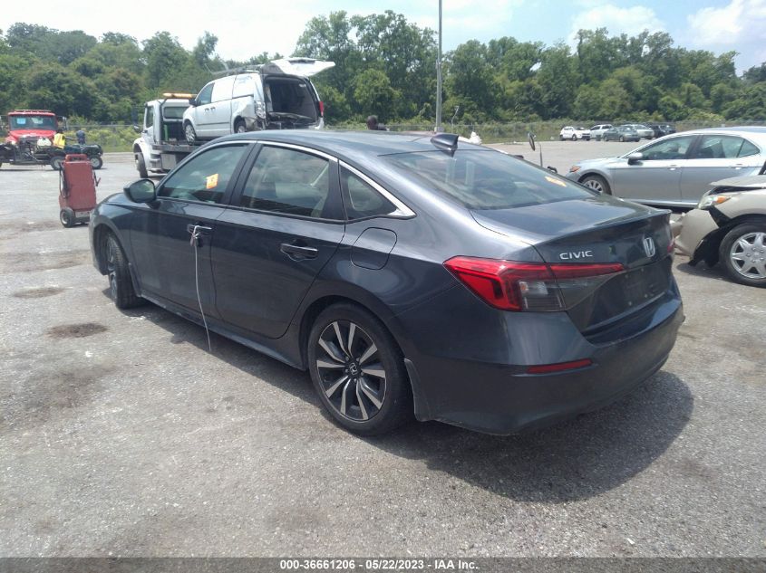 2022 HONDA CIVIC SEDAN EX - JHMFE1F79NX008360