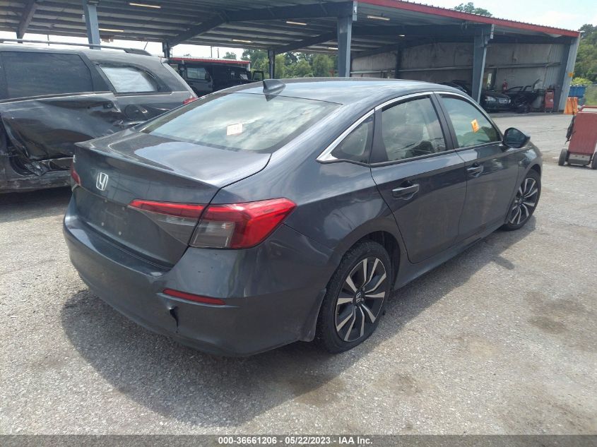 2022 HONDA CIVIC SEDAN EX - JHMFE1F79NX008360