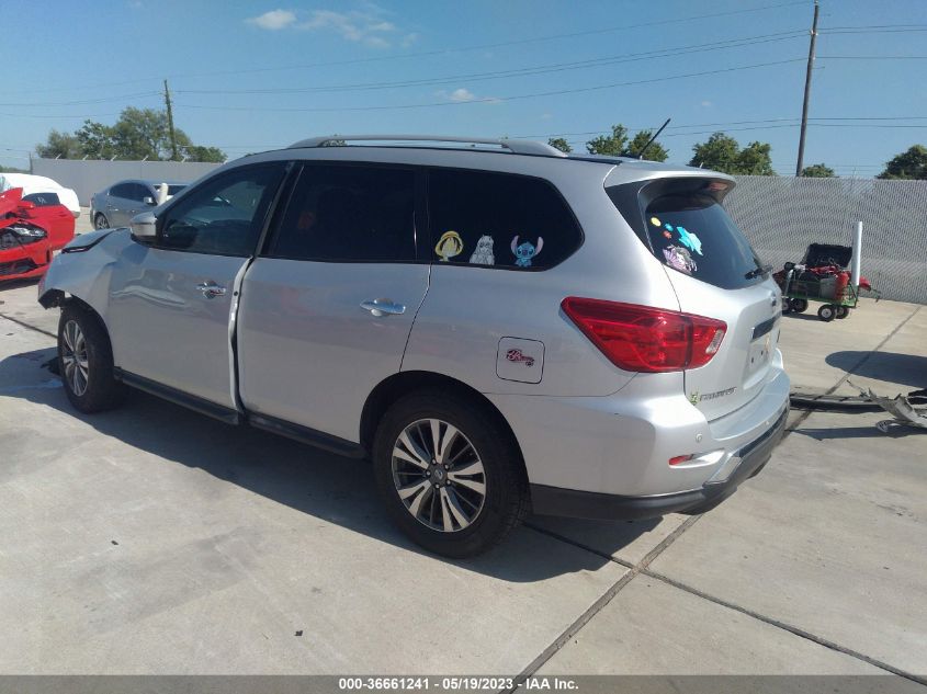 2017 NISSAN PATHFINDER SV - 5N1DR2MM4HC615916