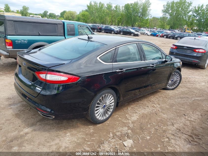 2016 FORD FUSION TITANIUM - 3FA6P0K92GR391377