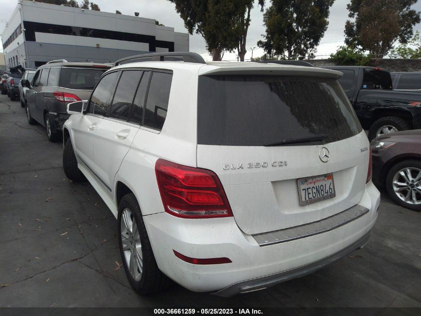 2014 MERCEDES-BENZ GLK-CLASS GLK 250 BLUETEC - WDCGG0EB1EG303589