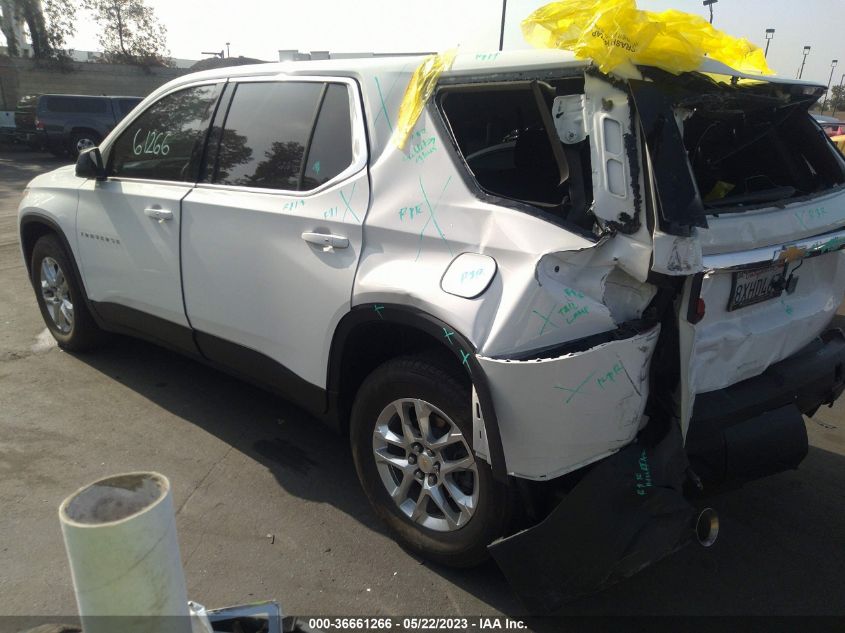 2021 CHEVROLET TRAVERSE LS - 1GNERFKW2MJ241405