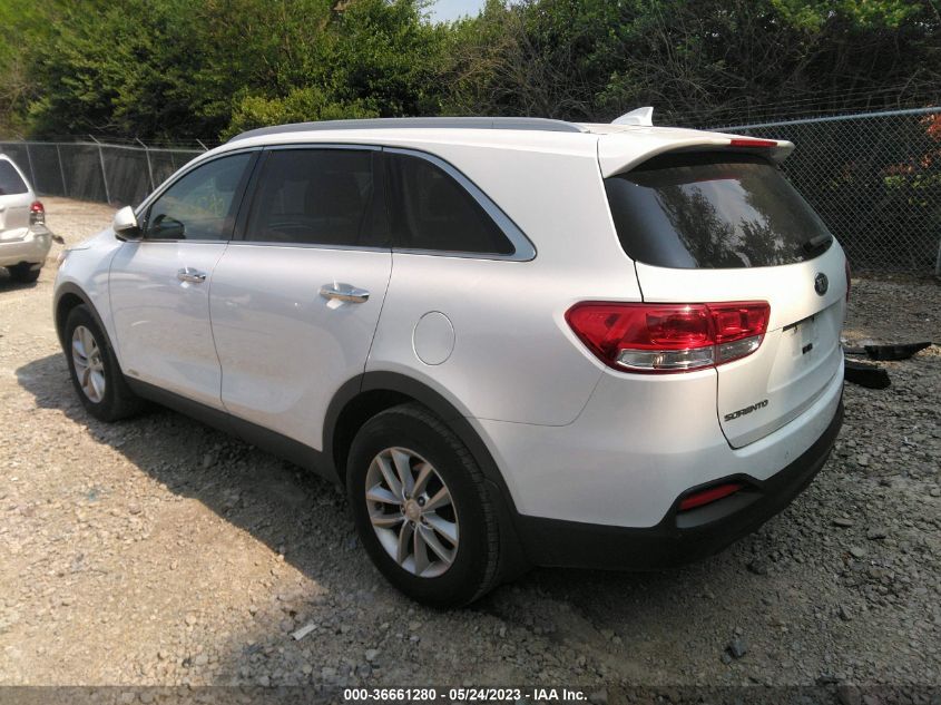 2017 KIA SORENTO LX - 5XYPGDA30HG291082