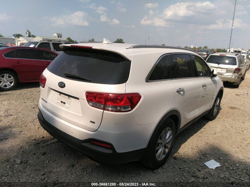 2017 KIA SORENTO LX - 5XYPGDA30HG291082