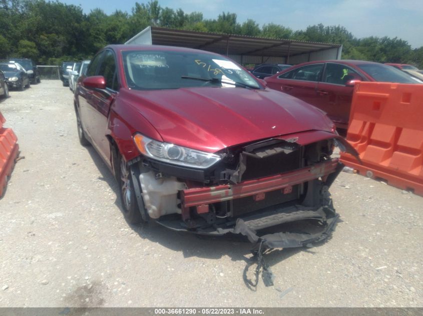 2016 FORD FUSION S - 3FA6P0G7XGR382546