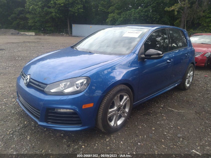 2013 VOLKSWAGEN GOLF R 4-DOOR WVWPF7AJ5DW117766