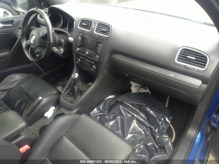2013 VOLKSWAGEN GOLF R 4-DOOR WVWPF7AJ5DW117766