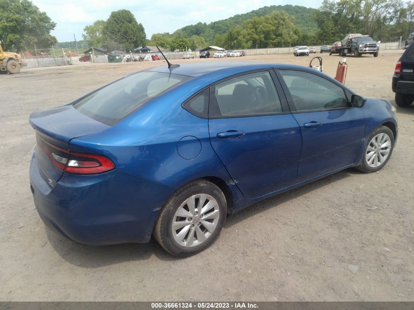 2014 DODGE DART SXT - 1C3CDFBB3ED677499