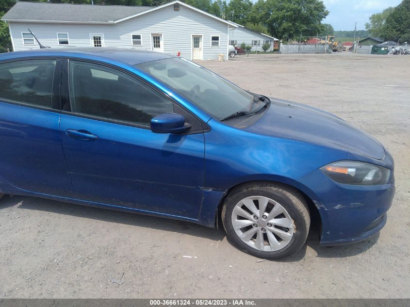 2014 DODGE DART SXT - 1C3CDFBB3ED677499