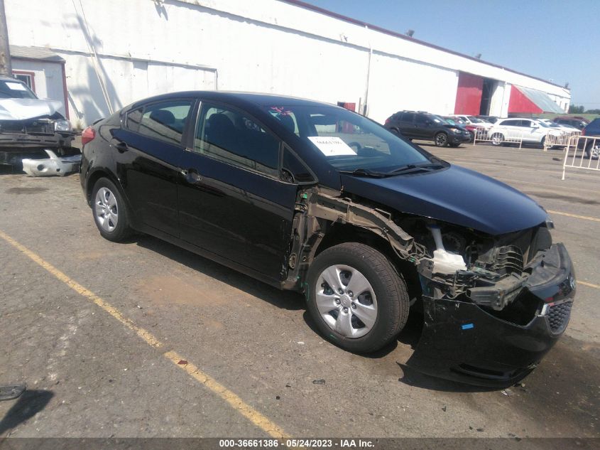 2016 KIA FORTE LX - KNAFK4A66G5566284