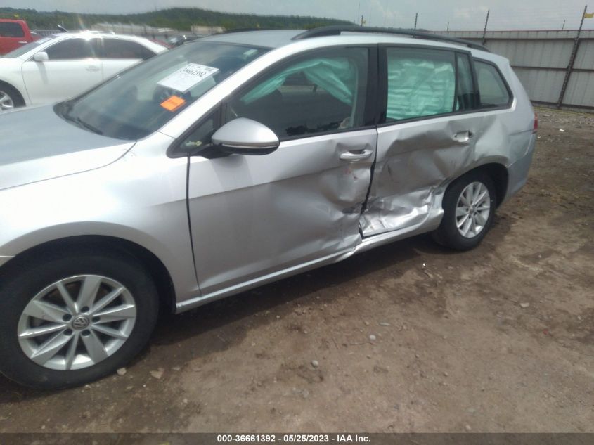 2017 VOLKSWAGEN GOLF SPORTWAGEN S 3VWA17AU3HM503152