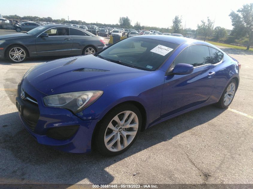 2013 HYUNDAI GENESIS COUPE 2.0T KMHHT6KD8DU083734