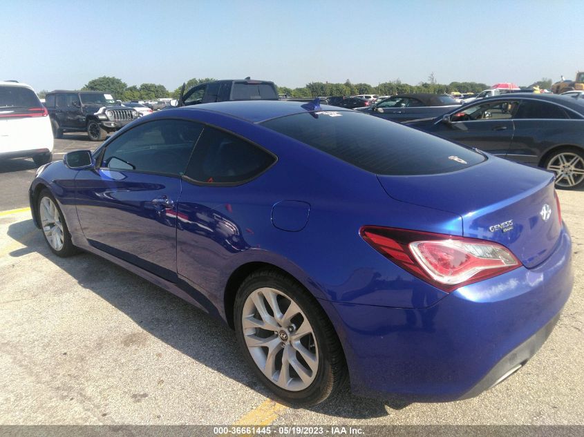 2013 HYUNDAI GENESIS COUPE 2.0T KMHHT6KD8DU083734