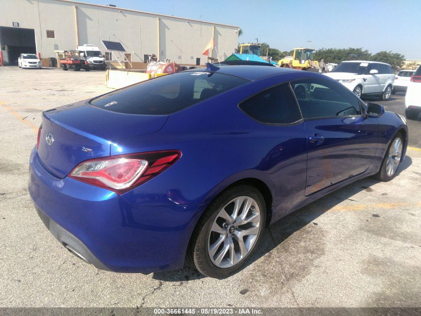 2013 HYUNDAI GENESIS COUPE 2.0T KMHHT6KD8DU083734