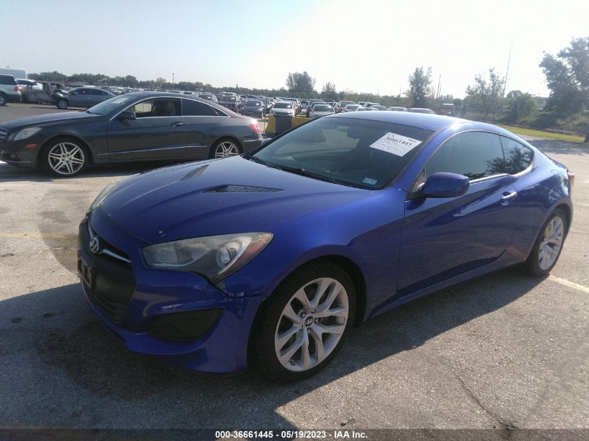 2013 HYUNDAI GENESIS COUPE 2.0T KMHHT6KD8DU083734