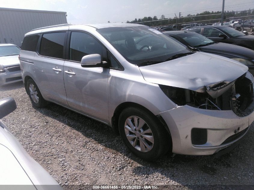 2016 KIA SEDONA LX - KNDMB5C15G6116380