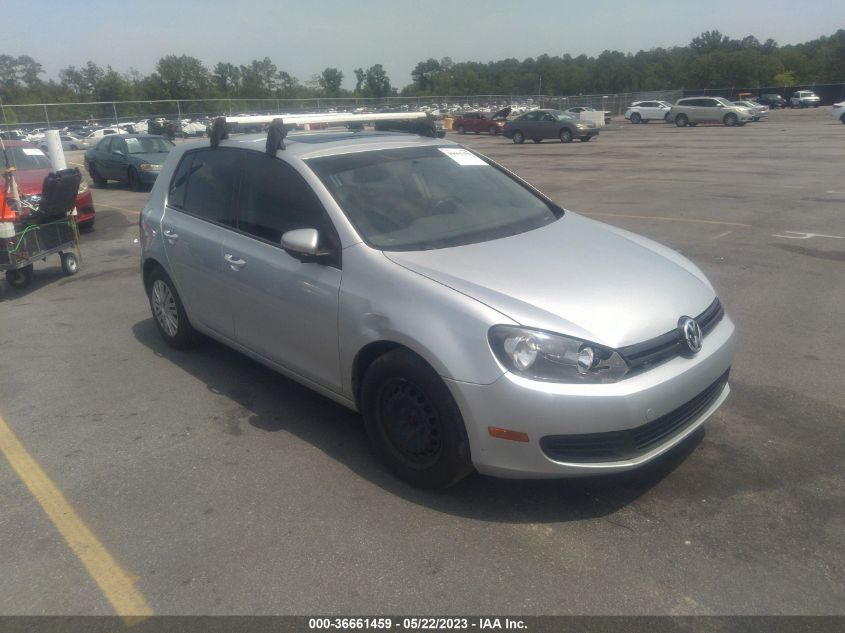 2013 VOLKSWAGEN GOLF W/CONV & SUNROOF - WVWDB7AJXDW048670