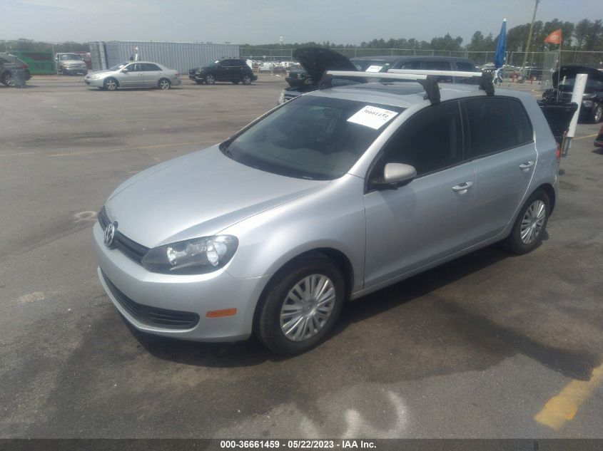 2013 VOLKSWAGEN GOLF W/CONV & SUNROOF - WVWDB7AJXDW048670
