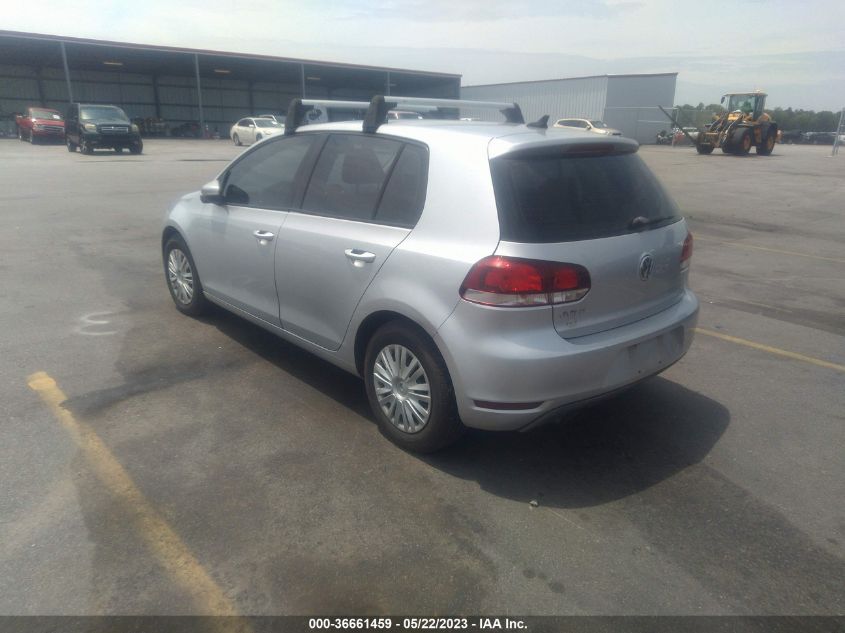 2013 VOLKSWAGEN GOLF W/CONV & SUNROOF - WVWDB7AJXDW048670