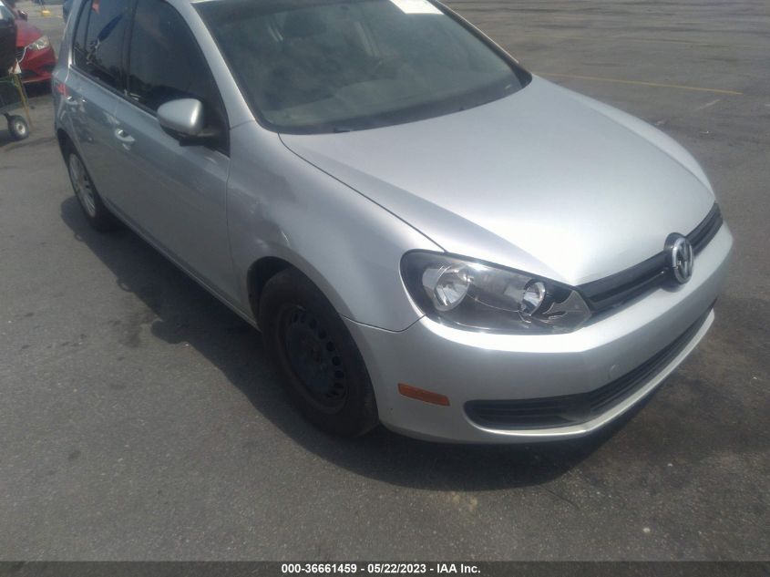 2013 VOLKSWAGEN GOLF W/CONV & SUNROOF - WVWDB7AJXDW048670