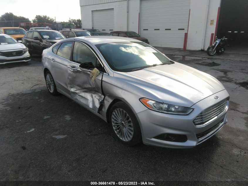 2014 FORD FUSION TITANIUM HYBRID - 3FA6P0RU0ER261234