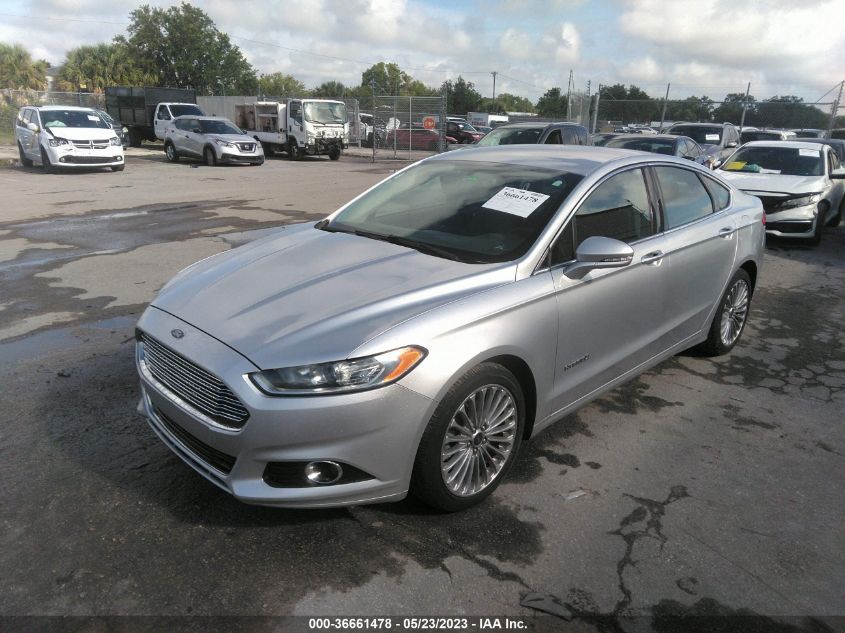 2014 FORD FUSION TITANIUM HYBRID - 3FA6P0RU0ER261234