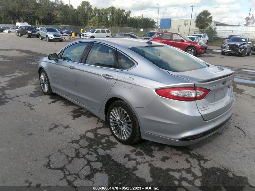 2014 FORD FUSION TITANIUM HYBRID - 3FA6P0RU0ER261234