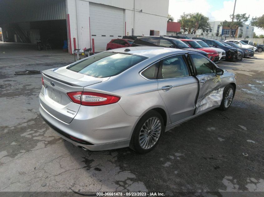 2014 FORD FUSION TITANIUM HYBRID - 3FA6P0RU0ER261234