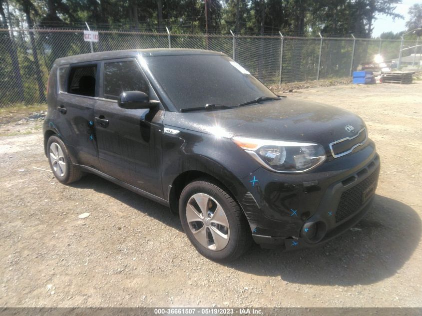2016 KIA SOUL BASE - KNDJN2A21G7320754