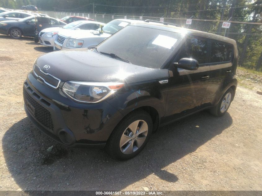 2016 KIA SOUL BASE - KNDJN2A21G7320754