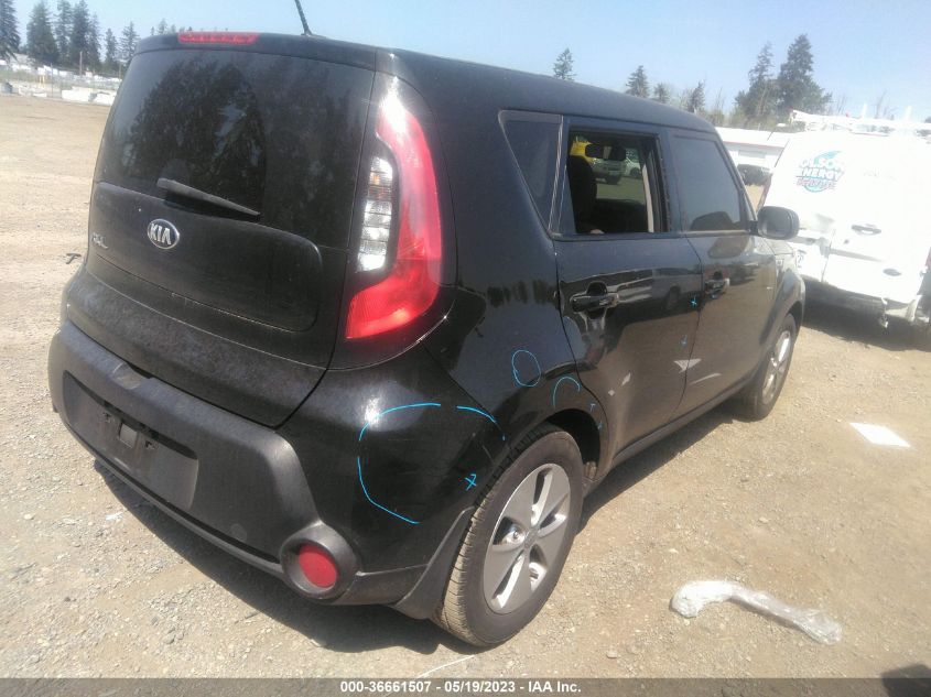 2016 KIA SOUL BASE - KNDJN2A21G7320754