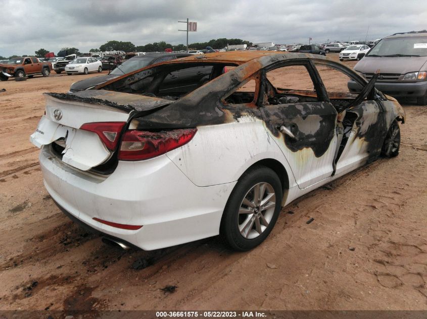 2016 HYUNDAI SONATA 2.4L SE - 5NPE24AF5GH327887