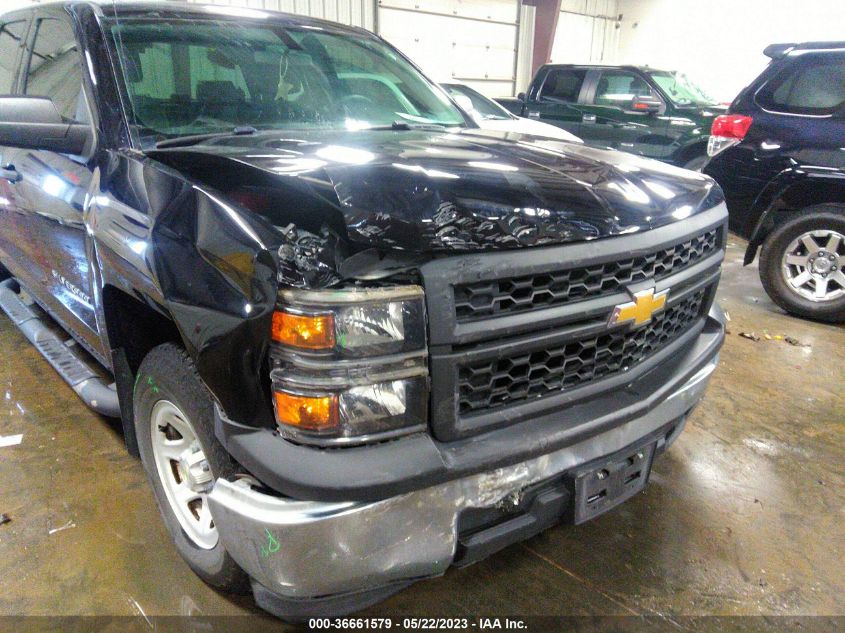 2014 CHEVROLET SILVERADO 1500 WORK TRUCK - 1GCRCPEH7EZ353490