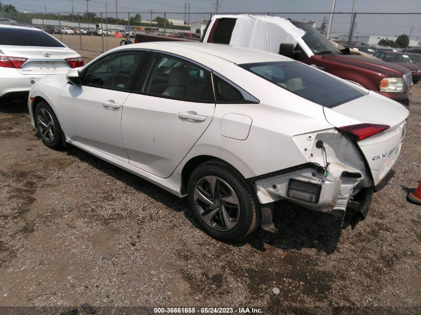 2020 HONDA CIVIC SEDAN LX - 19XFC2F66LE028809