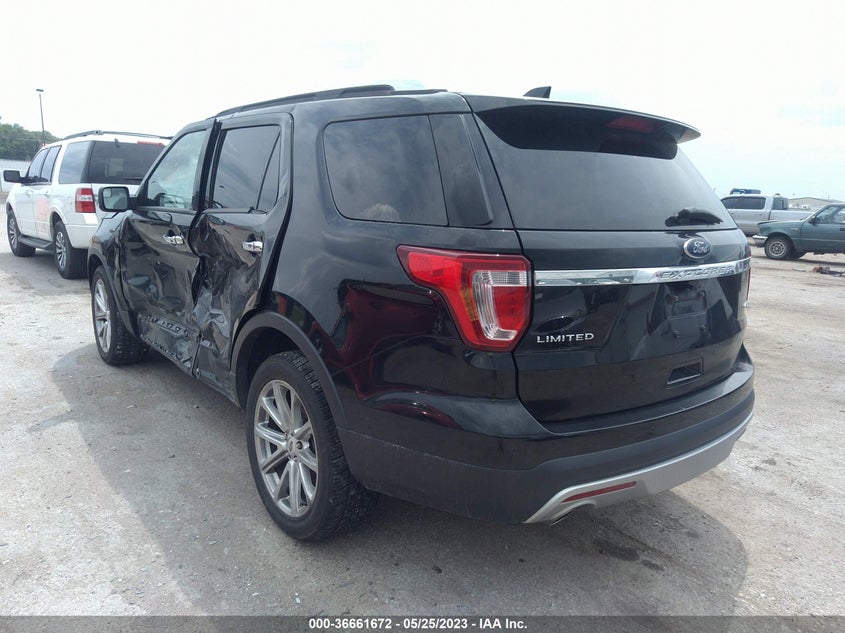 VIN 1FM5K8F8XHGC92993 2017 FORD EXPLORER LIMITED